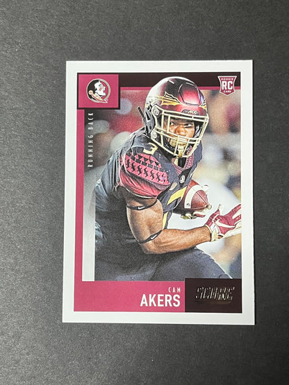 (4) Card Lot - 2020 Mosaic, Select, Prizm Die Cut, Score - Cam Akers RC