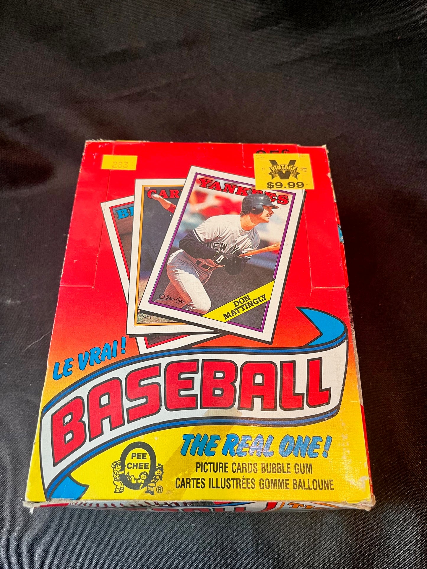 1988 O-Pee-Chee Baseball Wax Box! 48 Packs