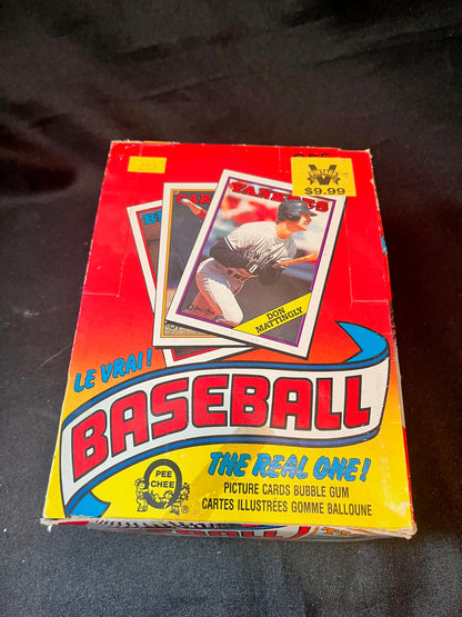 1988 O-Pee-Chee Baseball Wax Box! 48 Packs