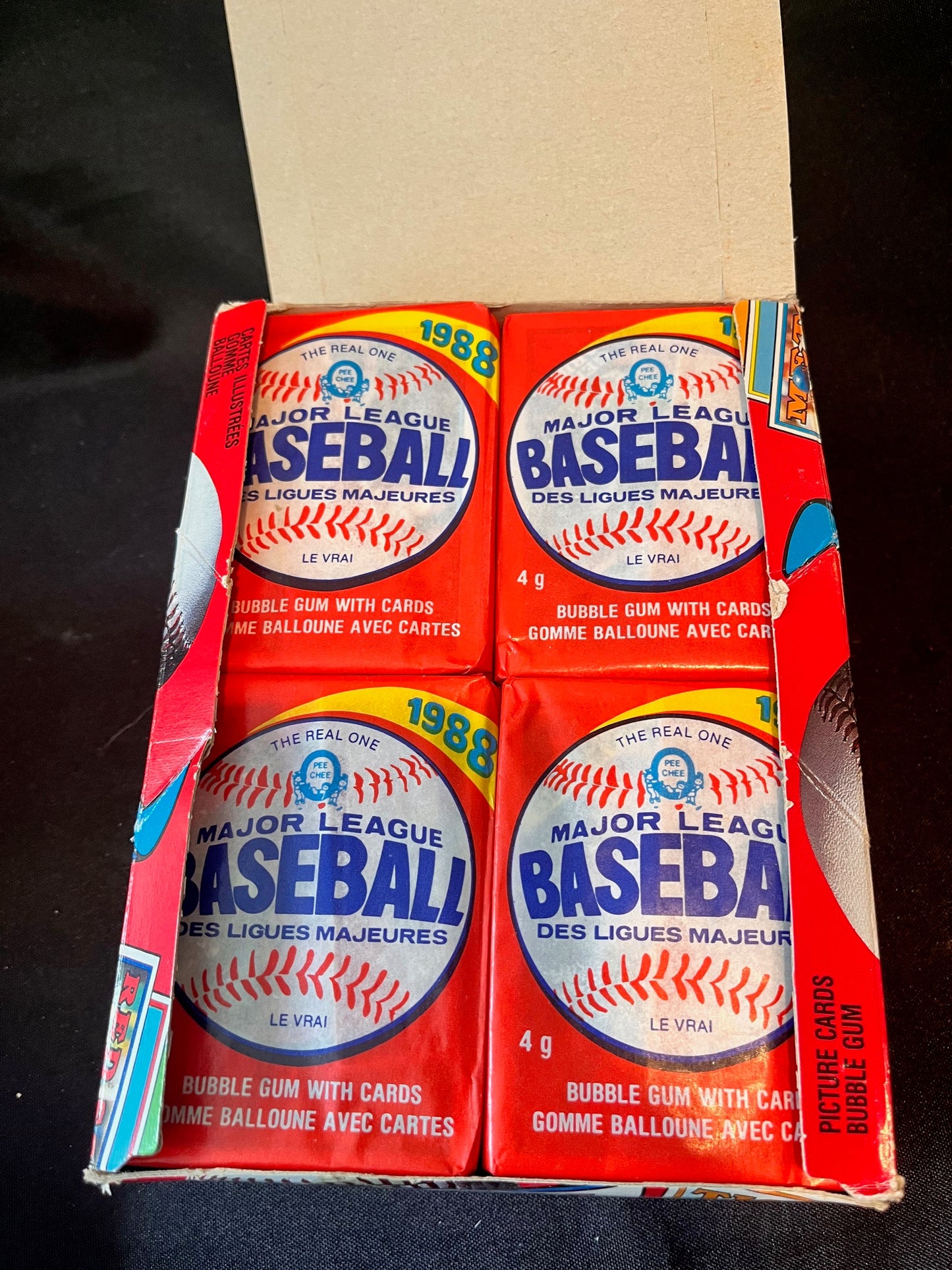 1988 O-Pee-Chee Baseball Wax Box! 48 Packs
