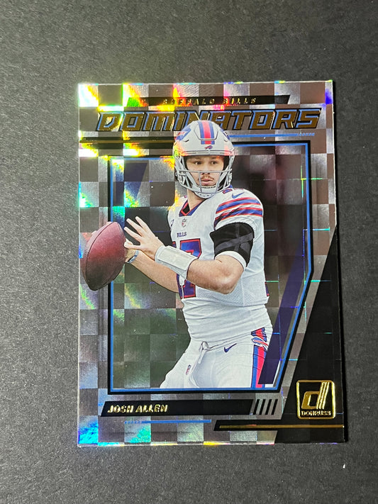 2021 Donruss Dominators Prizm Josh Allen #D4