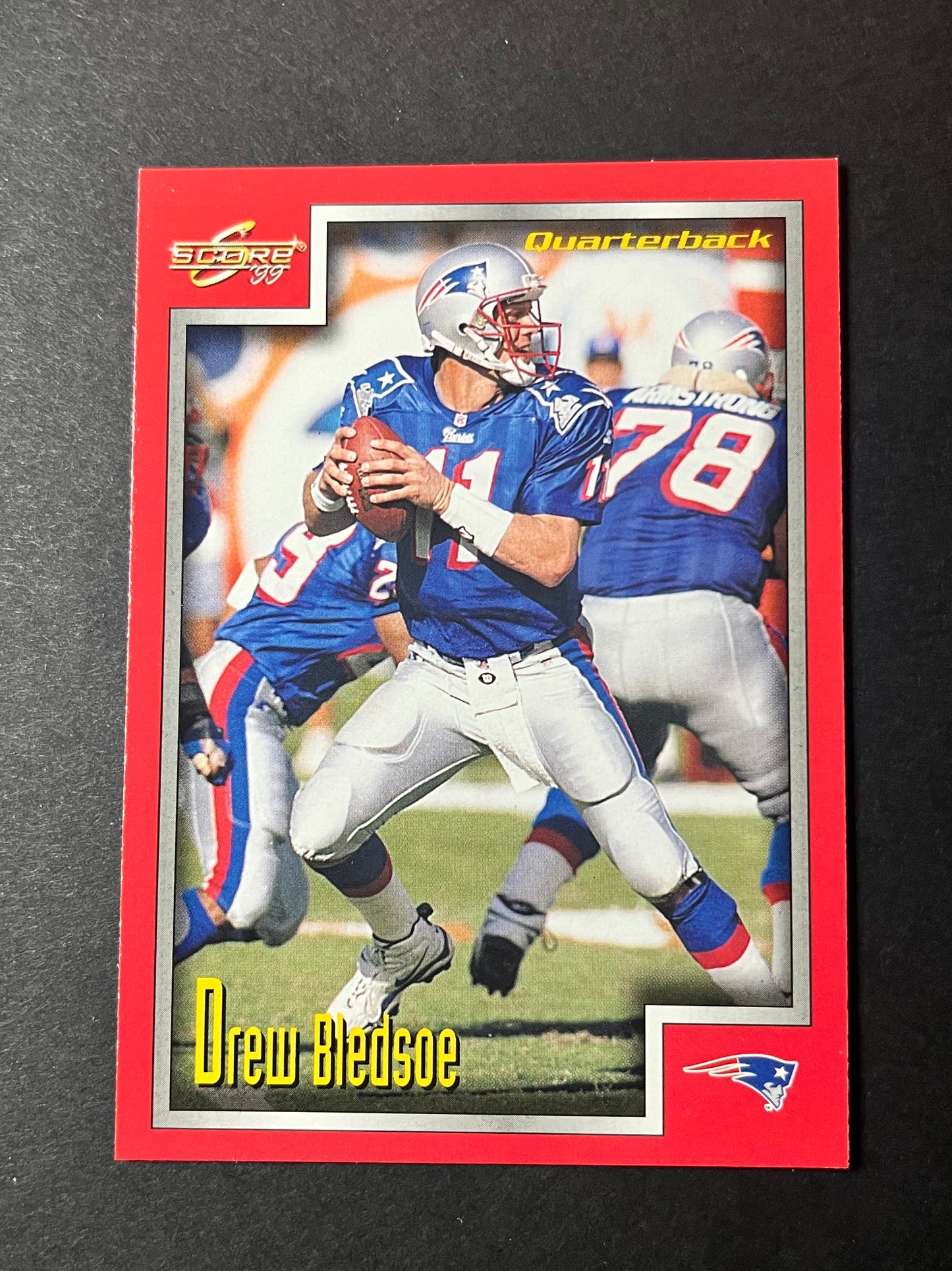 1999 Score Drew Bledsoe #156