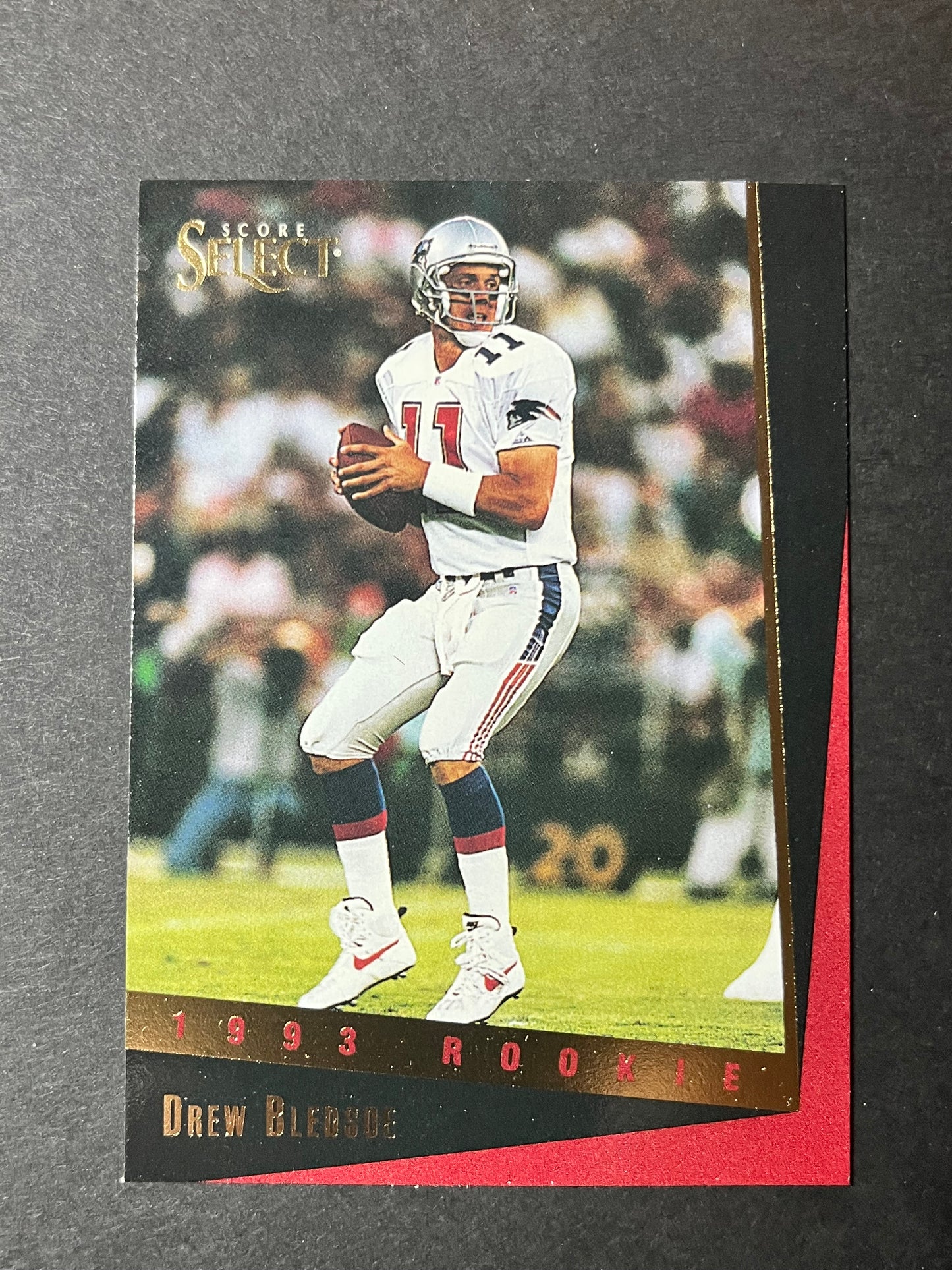 1993 Score Select Football Drew Bledsoe Rookie RC #166