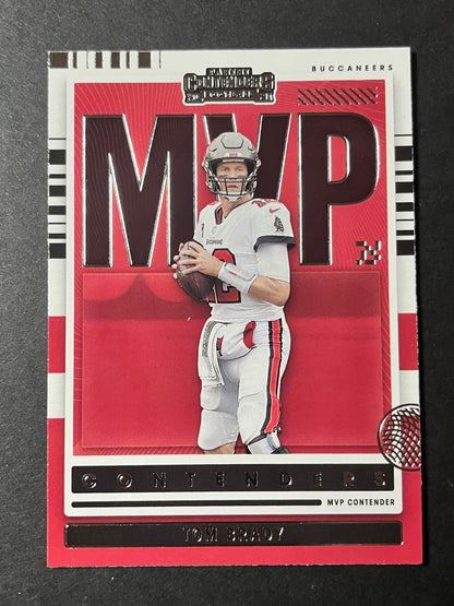 2021 Panini Contenders Football MVP Tom Brady #MVP-TBR