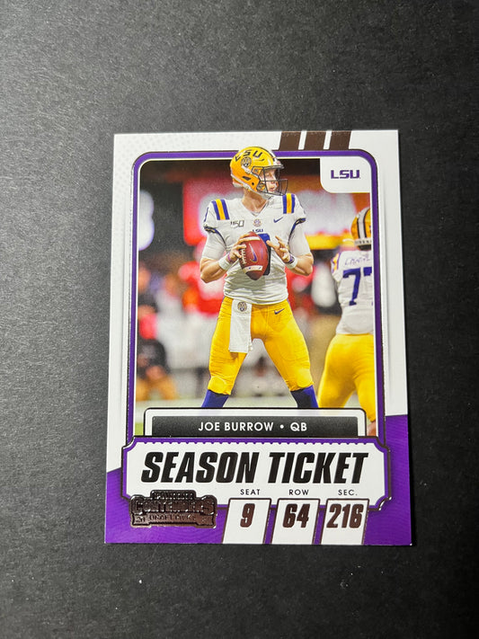 2021 Contenders Draft Picks Season Ticket Joe Burrow #18