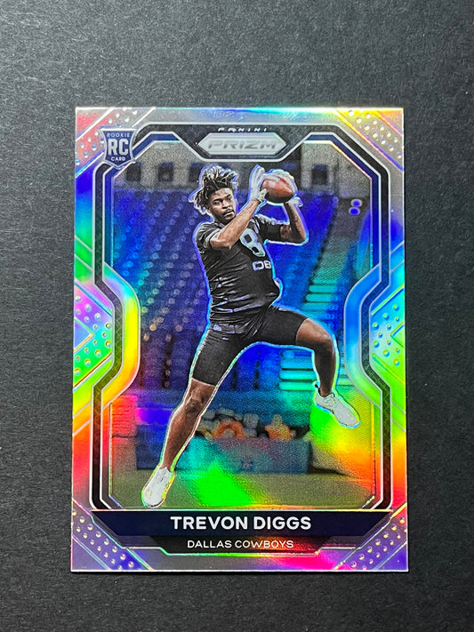 2020 Prizm Trevon Diggs Silver Prizm Holo Rookie #335 RC