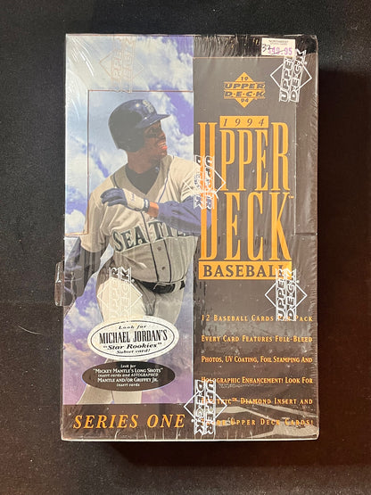1994 Upper Deck Series 1 Baseball Boxes