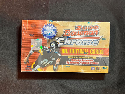 2000 Bowman Chrome Football Hobby Box