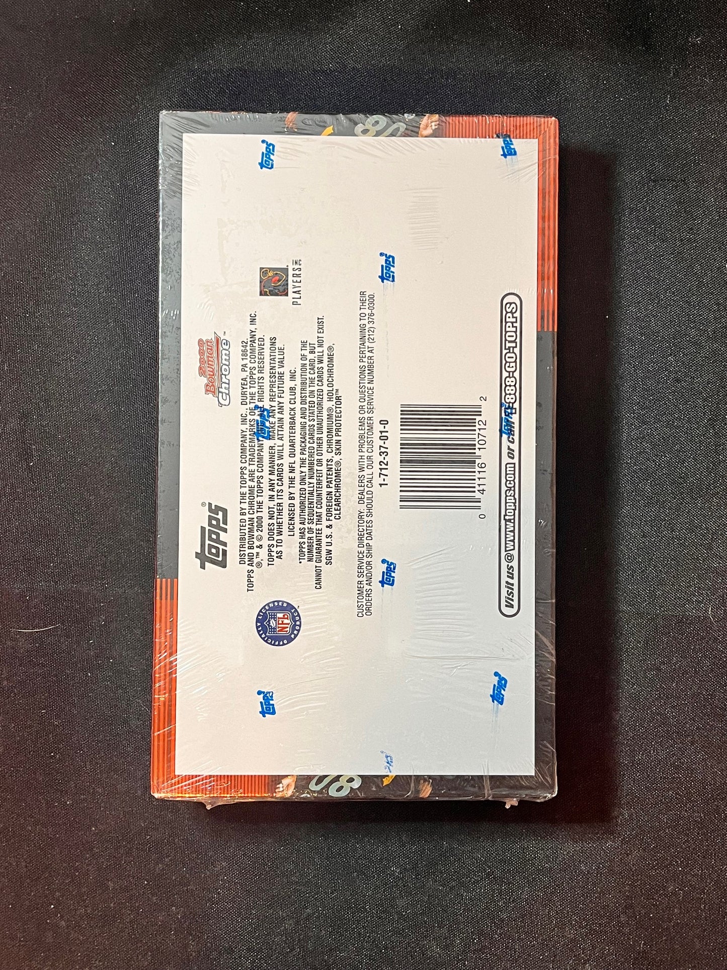 2000 Bowman Chrome Football Hobby Box