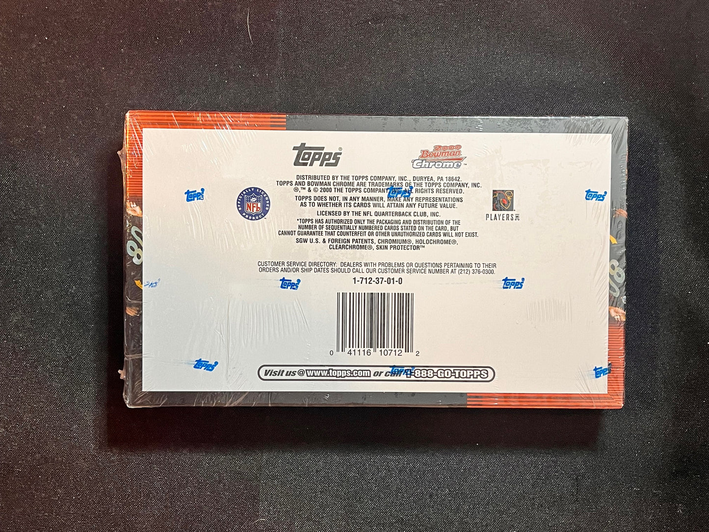 2000 Bowman Chrome Football Hobby Box