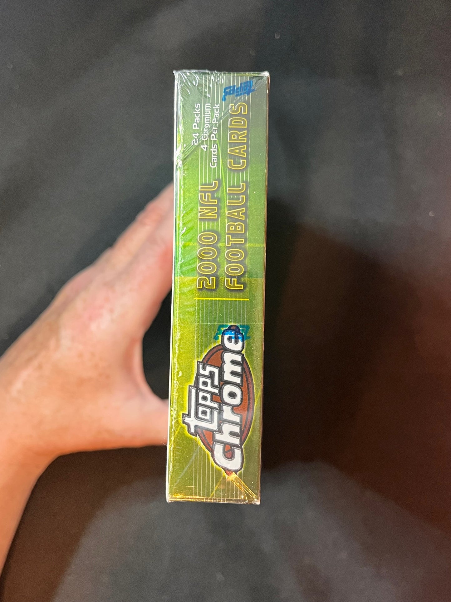 2000 Topps Chrome Football Factory Sealed Box