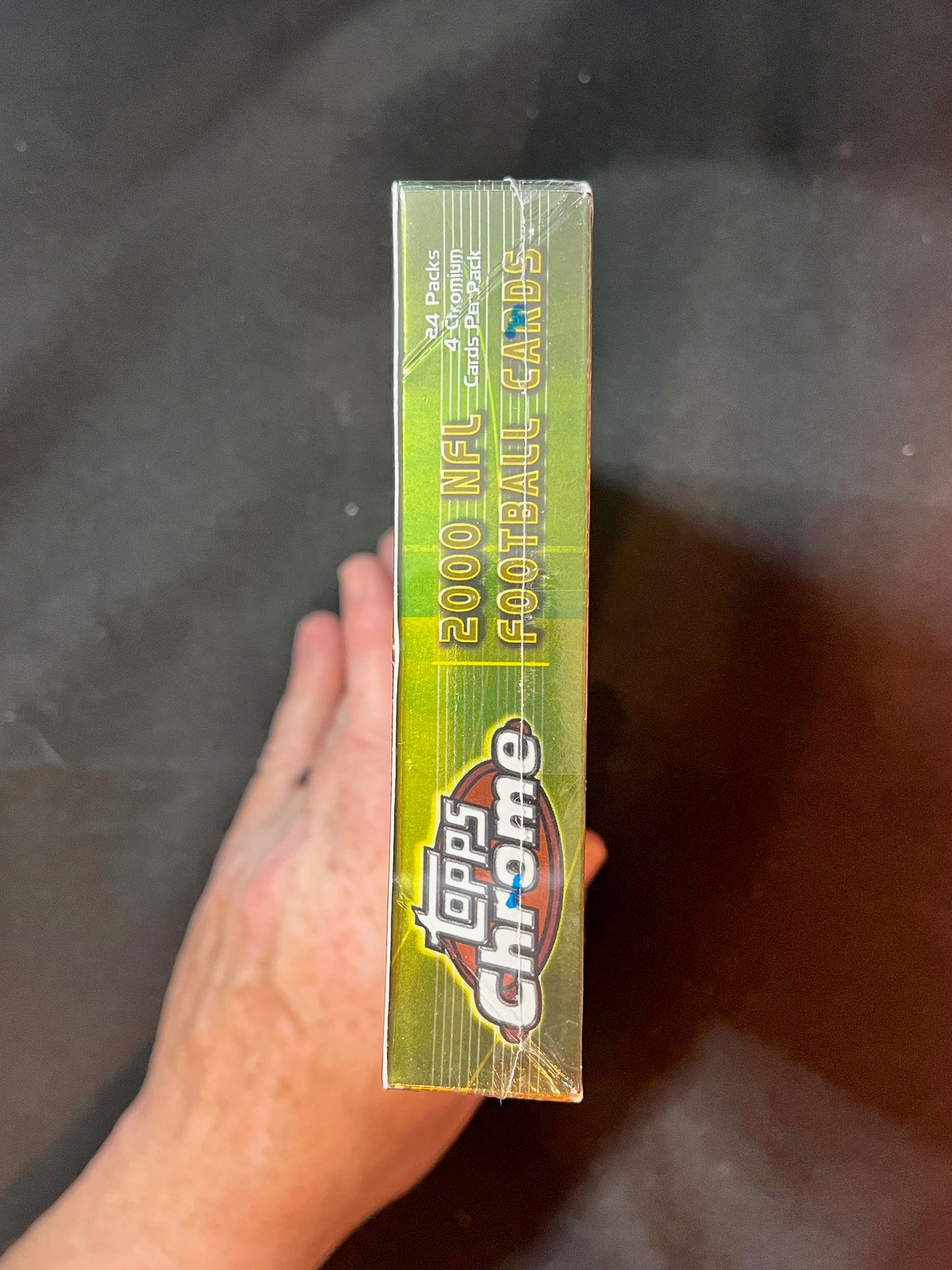 2000 Topps Chrome Football Factory Sealed Box