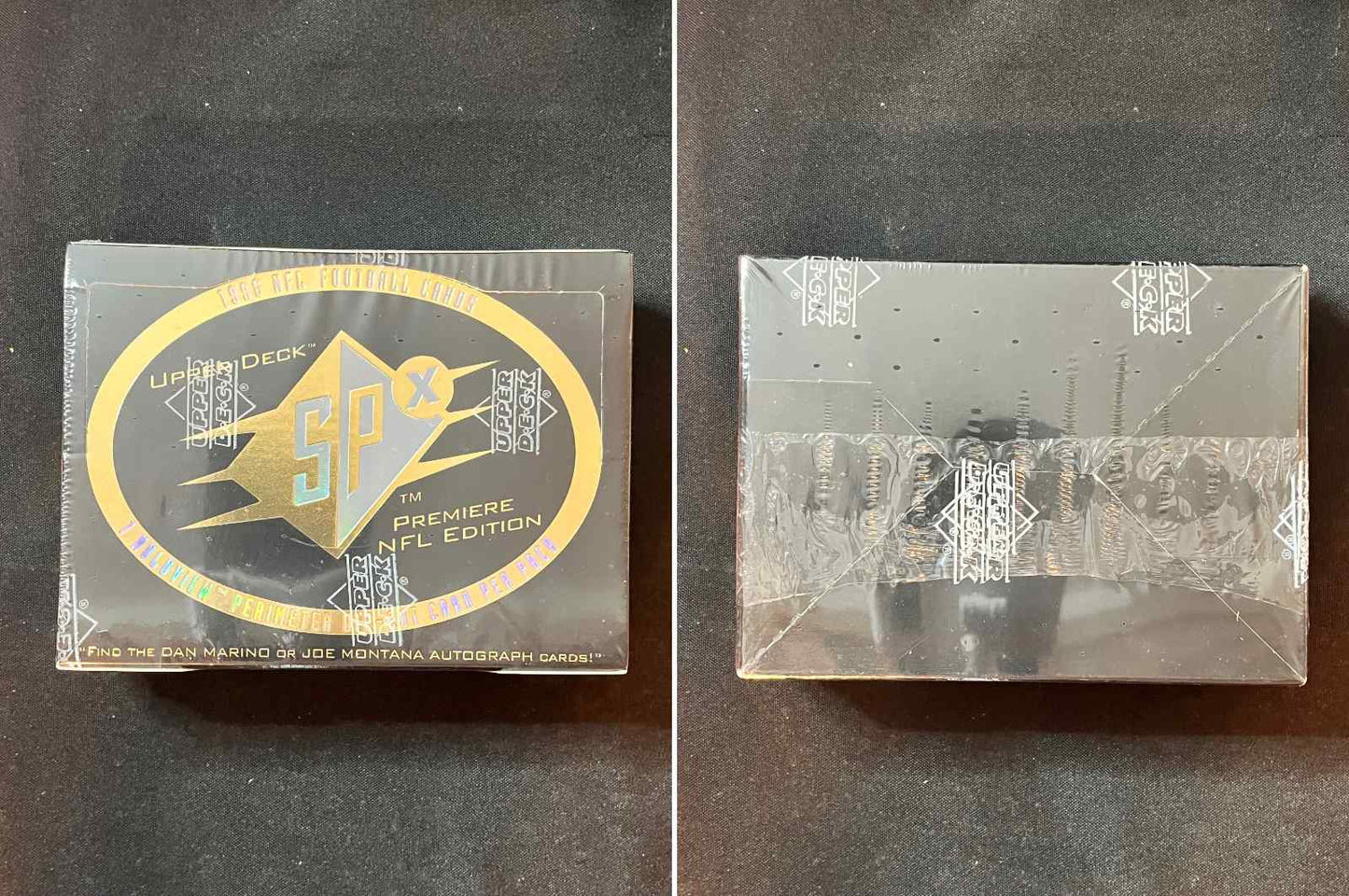1996 Upper Deck SPx Football Factory Sealed Box