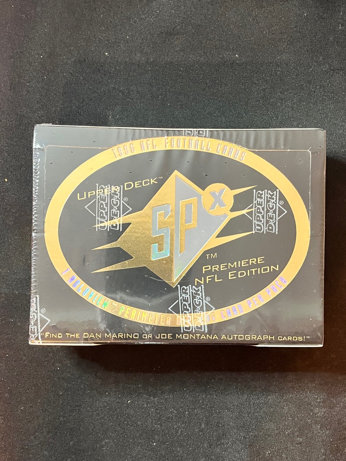 1996 Upper Deck SPx Football Factory Sealed Box