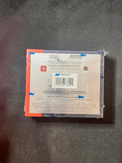 2003 Bowman Chrome Retail Box