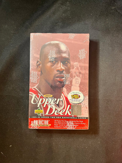1995-96 Upper Deck Basketball Series 2 Factory Sealed Box
