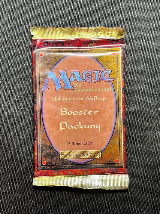 Magic Mtg German Revised Booster Pack White Boarder Sealed Magic The Gathering