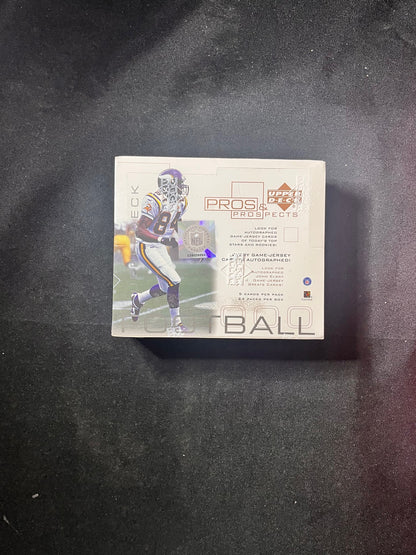 2000 Upper Deck Football Pros and & Prospects
