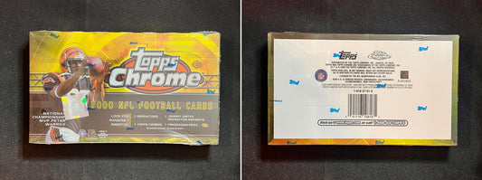 2000 Topps Chrome Football Factory Sealed Box