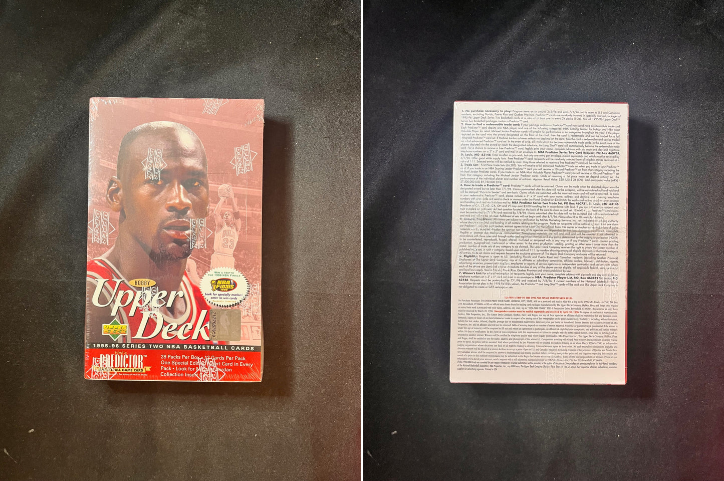 1995-96 Upper Deck Basketball Series 2 Factory Sealed Box