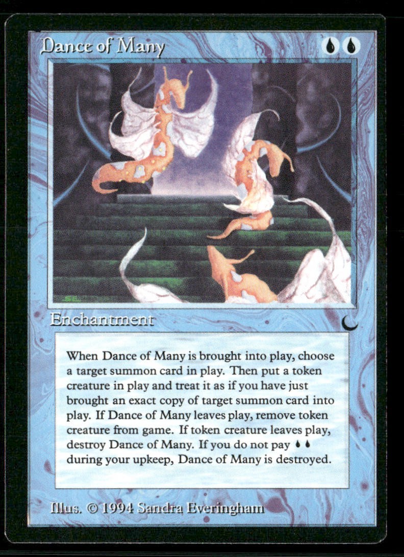 1994 Magic: The Gathering The Dark Dance of Many – NM-Mint - front
