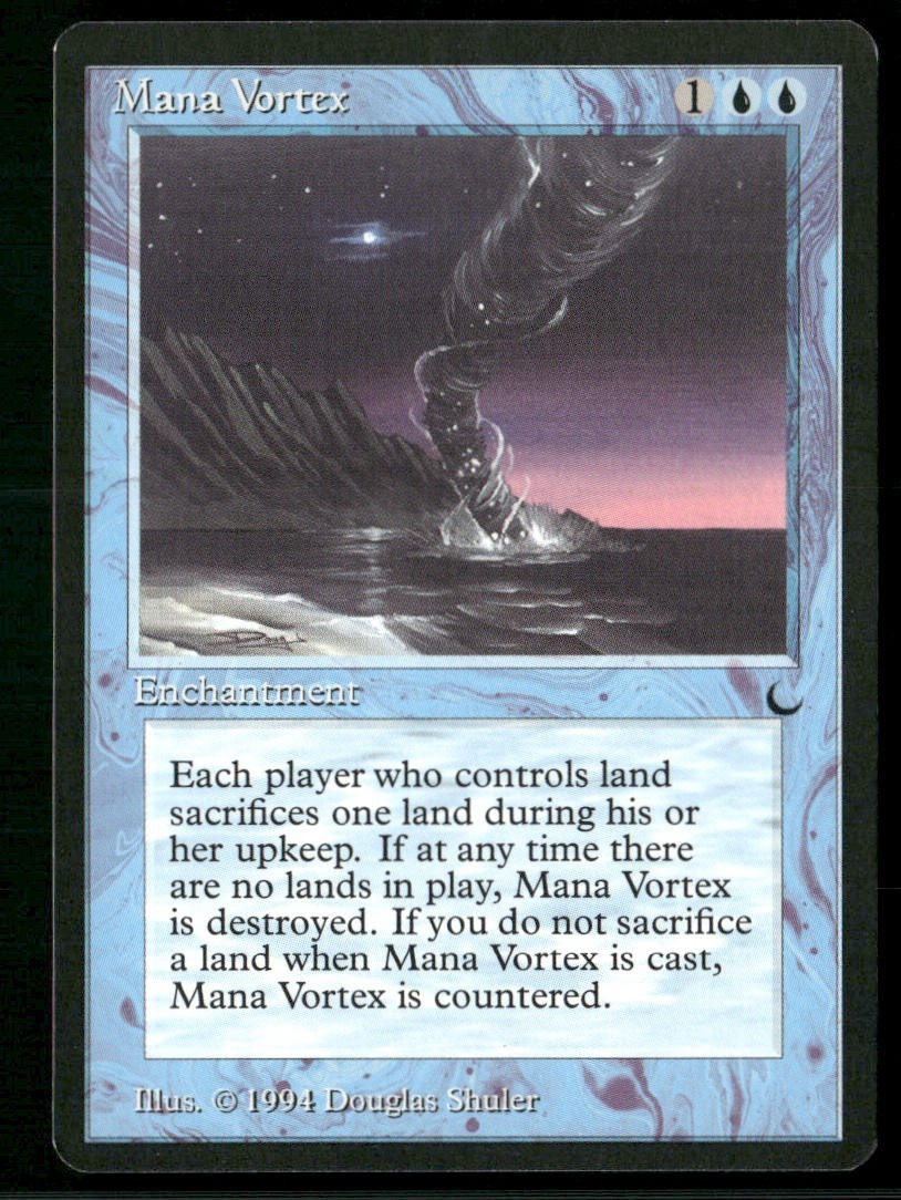 1994 Magic: The Gathering The Dark Mana Vortex – NM-Mint - front