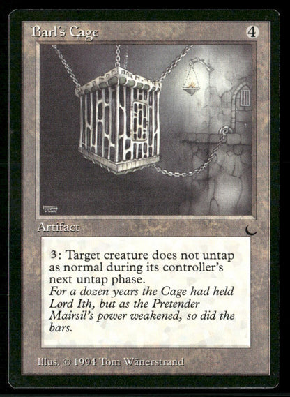 1994 Magic: The Gathering The Dark Barl’s Cage – NM-Mint - front