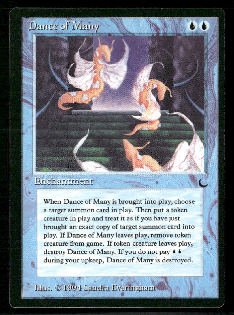 1994 Magic: The Gathering The Dark Dance of Many – NM-Mint - front