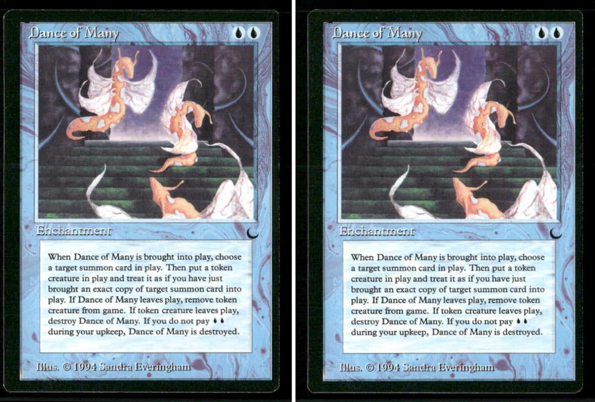 1994 Magic: The Gathering The Dark Dance of Many – NM-Mint - front