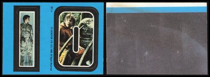 1980 O-Pee-Chee Star Wars The Empire Strikes Back Sticker I O #51 - front and back