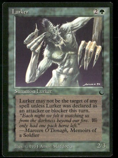 1994 Magic: The Gathering The Dark Lurker – 2-Card Lot, NM-Mint - front