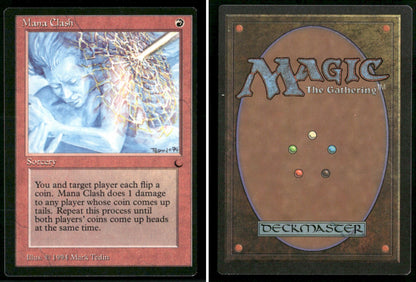 1994 Magic: The Gathering The Dark Mana Clash – NM-Mint - front and back