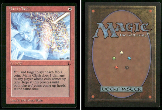 1994 Magic: The Gathering The Dark Mana Clash – NM-Mint - front and back