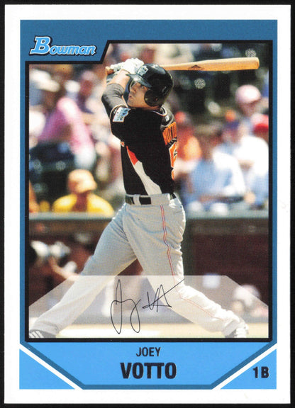 2007 Bowman Draft Picks & Prospects Baseball Joey Votto #BDPP98 - front