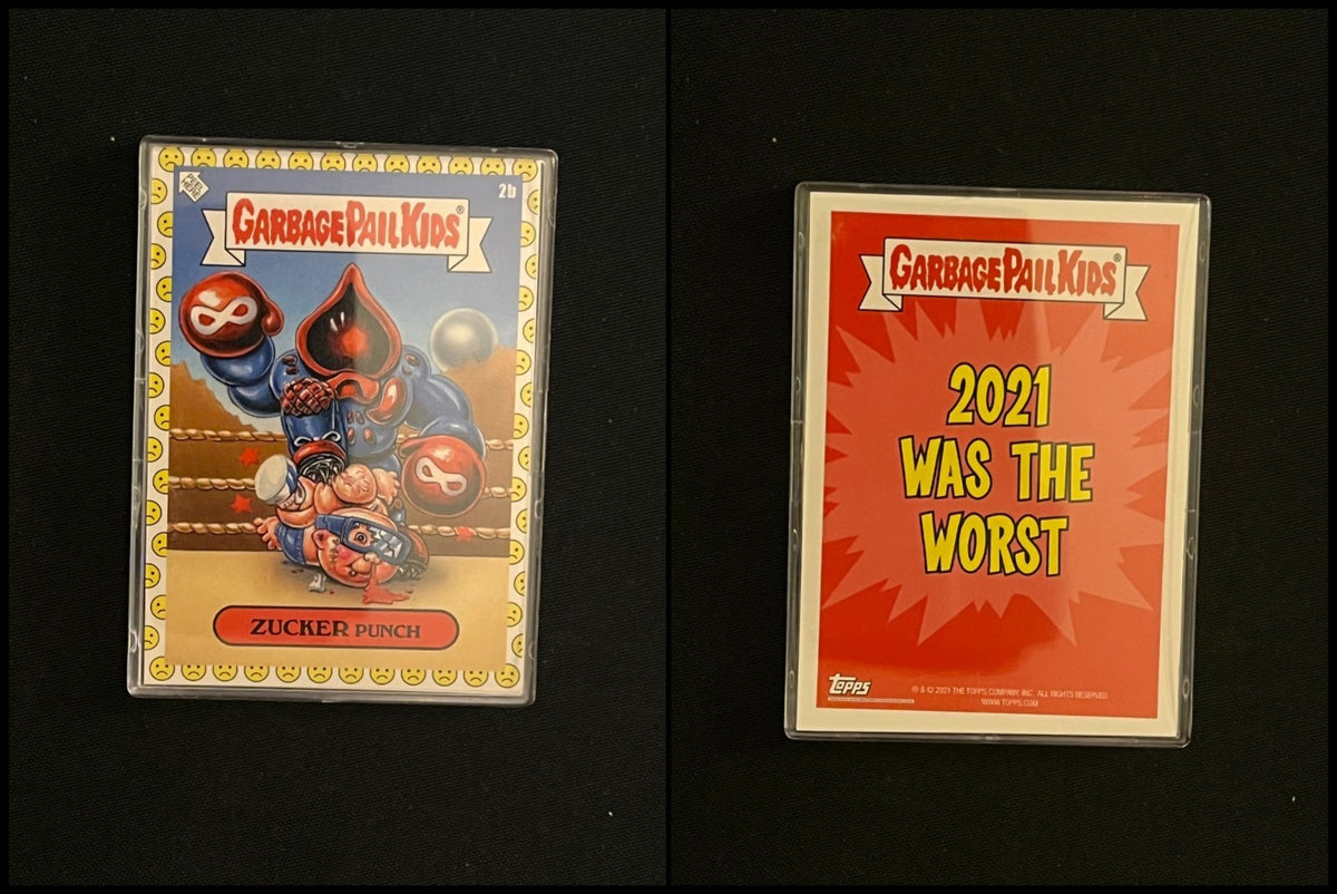 2021 Topps Garbage Pail Kids 2021 Was the Worst! – 10-Card Set - top card front and back