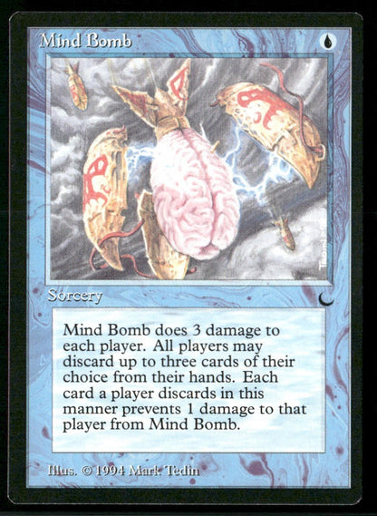 1994 Magic: The Gathering The Dark Mind Bomb – NM-Mint - front